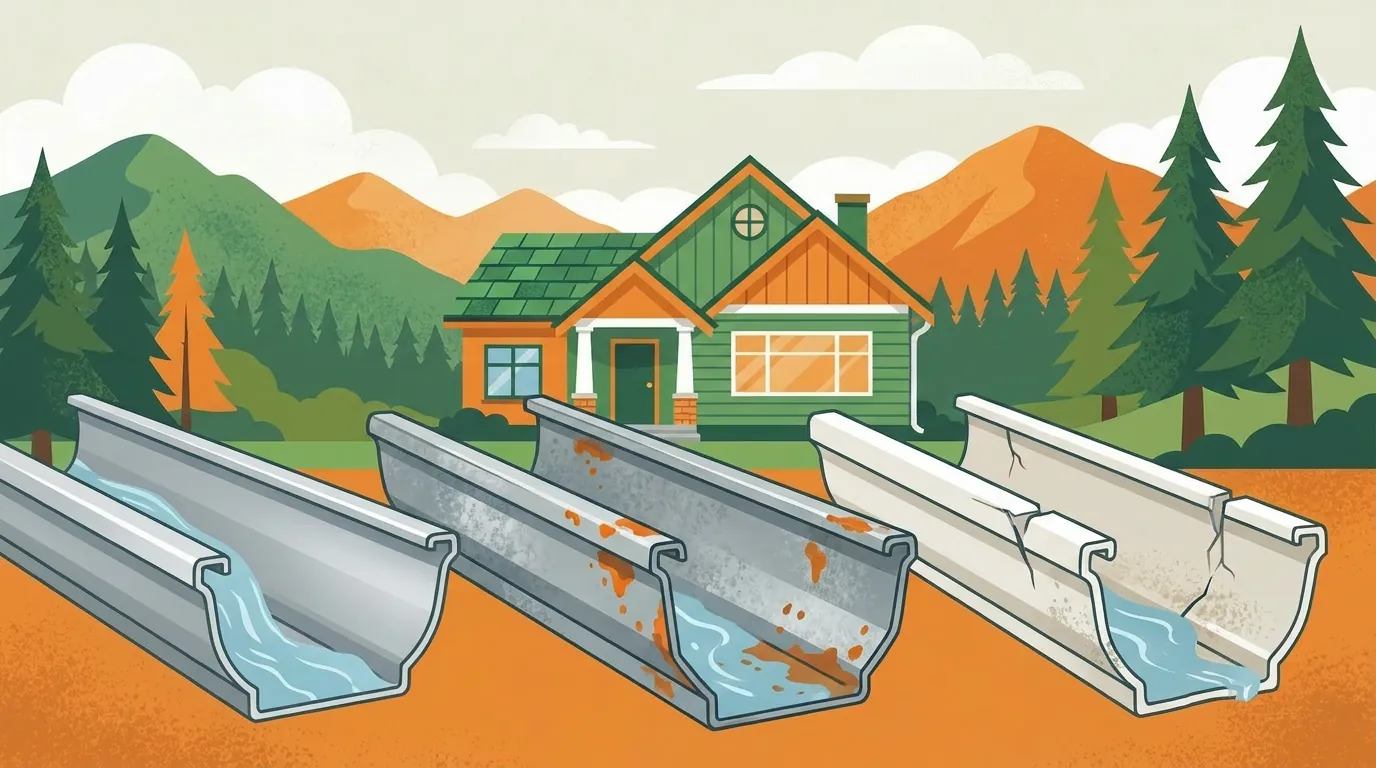 Aluminum vs Steel vs Vinyl: Choosing Gutter Materials in Coquitlam