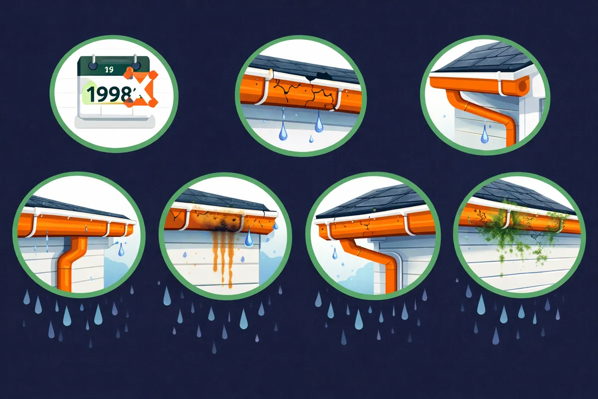 7 Signs You Need New Gutters