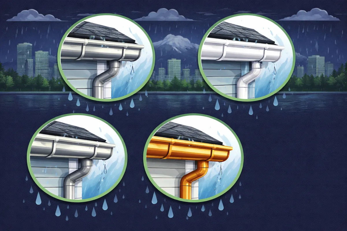 Best Gutters for Vancouver's Heavy Rain